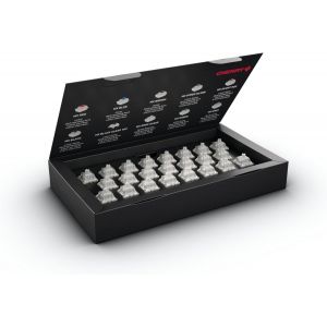 KALANKA-MX RGB ERGO CLEAR Switch Kit, 23 commutateurs mécaniques de clavier, pour, Hot Swap ou clavier de gaming, commutateur tactile sans clic, fluide et perceptible - Neuf