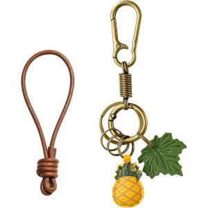 KAL-Breloques De Sac En Cuir Pour Sacs &Agrave; Main, Porte-Cl&eacute;s Mignons Pour Wowen Avec Anneau En Alliage Pour Sac &Agrave; Main, D&eacute;coration De Sac &Agrave; Dos, Accessoires - Neuf