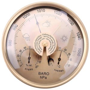 Baromètre Thermomètre Hygromètre Station météo domestique murale - Neuf