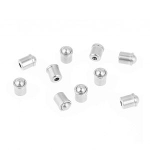 10pcs 304 Acier Inoxydable Push Fit Ball Spring Plunger 6 * 7mm Body Accessories Set Tool Kit - Neuf
