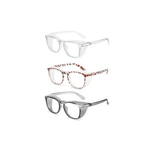Lunettes De S&eacute;curit&eacute; Antibu&eacute;e (Lot De 3) Pour La Protection Contre La Lumi&egrave;re Bleue, La Poussi&egrave;re Et Le Pollen - Neuf
