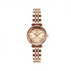 Montre &Agrave; Quartz &Eacute;tanche Pour Femme 13020#, Bracelet En Acier, Cadran Rond De 27 Mm - Neuf