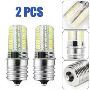 2pcs E17 Led Ampoule Micro-Ondes Four Lumière Dimmable Blanc Naturel 2700k Lumière Micro-Ondes Four Lampe Ampoules Outil De Cuisine Général - Neuf