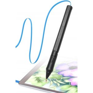 Sonarpen Stylet Intelligent Sensible &Agrave; La Pression Avec Bouton De Raccourcissement De La Paume Sans Batterie. Compatible Avec Ipad/Iphone/Android/Switch/Chromebook (Bleu) - Neuf