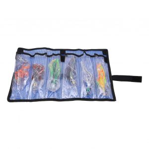 6 PièCes/Ensemble AppâT Artificiel Calmar Pieuvre Jupes Acrylique à La TraîNe PêChe En Eau SaléE Leurre Pour Gros Poissons - Neuf