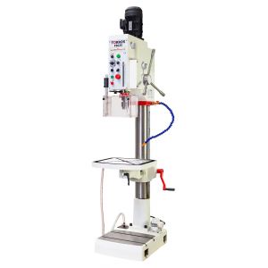 Perceuse &agrave; colonne par engrenages &oslash; 32 mm CM4 1,5 kW 400V pompe de refroidissement avances Torros FSG30 400V - Neuf