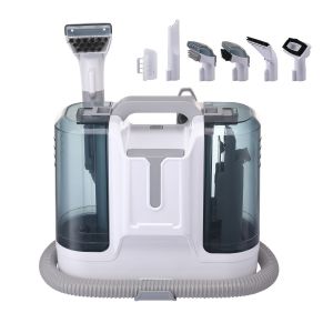 Aspirateur Nettoyeur à eau -MONMECD- Multi-surfaces, Textiles, tapis, voiture-Détacheur léger et compact,1.8L,Ligne de 5 mètres - Neuf