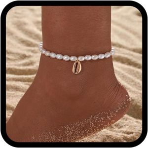Cmjaagur-Boho Anklet With Gold Beads For Women And Girls[M232] - Neuf