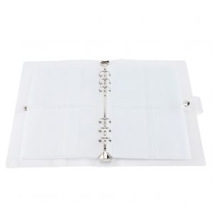 HJLIAN Pochoirs de scrapbooking DIY, matrices de decoupe, rangement, livre, 10 pages, quatre grilles - Neuf