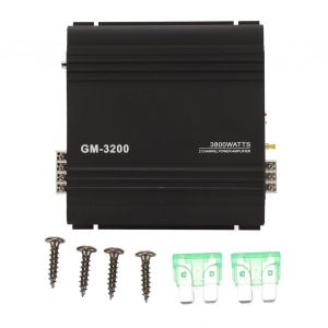 amplificateur de puissance audio pour vehicule, systeme stereo Hi-Fi a 4 canaux et 2 canaux, mini haut-parleur - Neuf