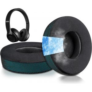 KAL-Gel De Refroidissement Mousse Coussin Coussinets Pour Beats Solo 2 & Solo 3 Sans Fil On-Ear Casque, Coussinets D'Oreille Avec Mousse Isolante Haute Densité Pour Réduire Le Bruit - Neuf