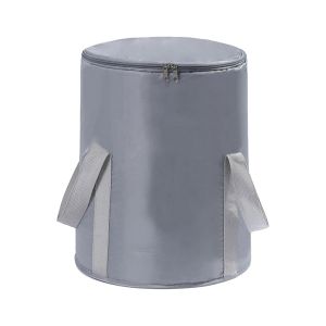 Sac De Lavage Des Pieds, Seau De Trempage Des Pieds À Isolation Thermique Pour Pique-Nique, Voyage, Gris - Neuf