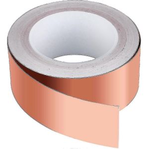 Ruban De Cuivre 30m X 50mm,Ruban De Feuille De Cuivre Vegena Emi Ruban De Feuille De Cuivre - Neuf