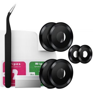 2 Packs Lentille En Verre Caméra Arrière Pour Xiaomi Redmi 12 Vitre Camera Lentille Objectif Appareil Avec Kit De Réparation - Neuf