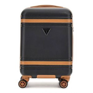 GUESS Valise noir brun clair pour femme - Hardwicke 18 In 8-Wheeler S Black Multi 296520 - Neuf