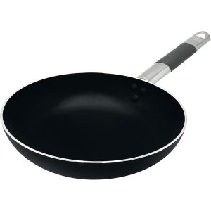 Subzonal-Pentole Agnelli Alblack Sauteuse &Eacute;vas&eacute;e Basse En Aluminium Avec Poign&eacute;e Tubulaire En Acier Inoxydable, Noir 32 Cm Noir - Neuf
