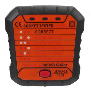 XYONG Testeur de prises electriques multifonctions, outil de verification des defauts du secteur pour l'entretien des prises de bureau (Etats-Unis) (220 V250 V) - Neuf