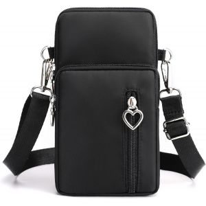 KALANKA-Petit Sac Téléphone Portable Femme,Sac de téléphone Portable,Bandoulière Portefeuille Poche,Crossbody Pochette Sacoche Running - Neuf