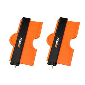 Gabarit de contour avec verrouillage et vis de r&eacute;glage, outil de profilage de 10 pouces pour la mesure de formes - Neuf