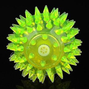 Balle Interactive Et Lumineuse Pour Chien - Balle Clignotante, Rebondissante, Sûre Et Écologique Pour Le Plaisir Et L'entraînement - Neuf
