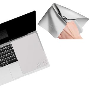 1 Pc Protection Clavier Ordinateur Portable,34×22,5Cm Protection D'Écran De Clavier Doublure En Microfibre Et Chiffon De Nettoyage Portable Compatible Avec Macbook Pro 15""/16""/ Air 15 - Neuf