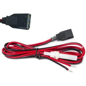 Câble d'alimentation CB à 2 fils Fiche allume-cigare pour radio CB Cordon d'alimentation à 3 broches Fiche à 3 broches 15A Cordon d'alimentation CB de remplacement avec fusible - Neuf