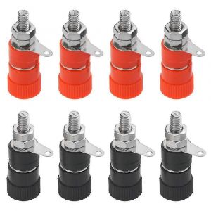 10 PCS bornes bornes 4mm prise banane 4mm connecteur de borne pour amplificateur Arduino - Neuf
