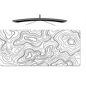 NSIECD-Tapis de Souris Gaming XXL, 800×300mm Grand Tapis de Souris de Jeu, Mat de Claviers étendu, Tapis de Bureau Grande Taille, sous-Main Prolongé avec Base Anti-érapante, Extra Large Gamer Mouse P - Neuf