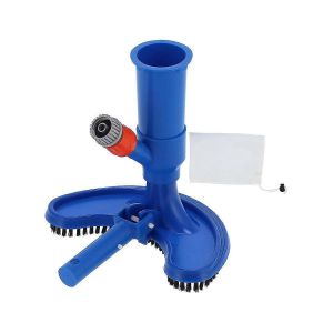 Aspirateur,nettoyeur de piscine de divertissement &agrave; jet d'aspirateur,avec poteau de brosse pour le caca de natation de l'&eacute;tang de fontaine - Neuf