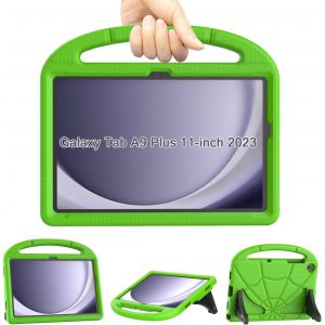 Enfants &Eacute;tui pour Samsung Galaxy Tab A9 Plus 11"" 2023, R&eacute;sistant Aux Chocs pour Tablette Samsung A9+ Plus avec Poign&eacute;e Support pour Tablette Samsung Galaxy A9 Plus(SM-X210/X216/X218) -Rose - Neuf