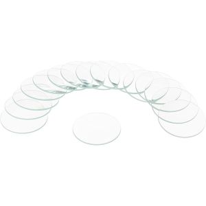Kal-16pcs Verre De Montre En Cristal, 38,5mm Lentille De Verre De Montre À Dôme Unique Ronde Visage De Montre En Verre Cristaux Pièces De Rechange Pour Réparateur De Montres, Clair - Neuf