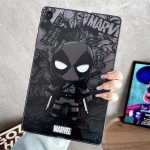 Pour Samsung Galaxy Tab S6 A7 Lite A8 A9 S10 S9 S8 S7 Plus 8.0 11 12.4 Pouces Dessin Anim&eacute; Spider Man Enfants &Eacute;tui De Protection Souple Pour Tablette Tab S7 S8 11 Inch-White - Neuf