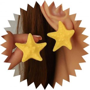 Kal-Boucles D'oreilles Boho Étoile De Mer En Résine Blanche Boucles D'oreilles Coquillage Vintage Boucles D'oreilles Étoile De Mer Plage D'été Boucles D'oreilles Étoile De Mer Bijoux Pour Femmes - Neuf