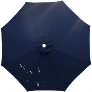 Auvent De Remplacement Pour Parasol 3.5m/3.0m/2.8m/2.7m/2.5m/2.3m/2m 6/8 Baleines,Toile De Parasol Déporté Remplacement Pour Cour,Jardin,Plage,Protection Uv.[F136] - Neuf