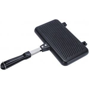 Appareil À Croque Monsieur Anti Adhérent Au Gaz, Pain Grillé, Machine À -Déjeuner, Cuire Des Crêpes, Barbecue, Four[IND6230918] - Neuf