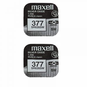 2 pile Maxell 377 sr626sw - Neuf