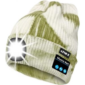 Led Bluetooth Bonnet Lumineux,Rechargeable Usb Rechargeable Musical Running Chapeau Ultra Lumineux 4 Led Lampe &Eacute;tanche Utilisation Lumi&egrave;re Pour Ski Randonn&eacute;e Camping V&eacute;lo.[F185] - Neuf