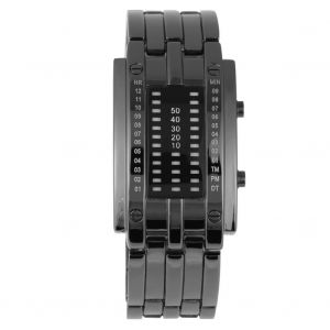 Couple Cr&eacute;atif Bracelet Montre Led &Eacute;clairage Affichage Montre-Bracelet &Eacute;lectronique (Blue Light S) - Neuf