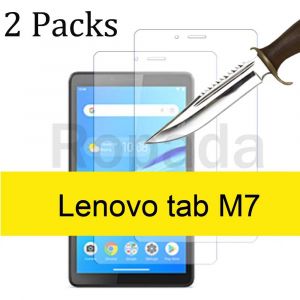 Protecteur D'écran En Verre Trempé Pour Lenovo,Films De Protection,Lenovo Tab 4,7,8,10 Plus,E7,E8,E10,M7,M8,M10,Rel,Hd,Fhd,2e Génération,2 Pièces.M7. - Neuf