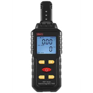 3-en-1 dosim&egrave;tre de rayonnement compteur Geiger EMF Alarme automatique Mesure en temps r&eacute;el Radiation Dete - Neuf