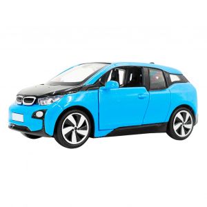 Vb32243 1:32 Modele De Voiture Electrique Hautement Simulee Pour Enfants Avec Son Et Lumiere (Bleu) - Neuf