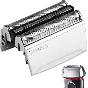 Chenquansarl-52s Tête De Rasoir Compatible Avec Braun Series 5, Grille De Rechange Pour Rasoir Électrique Pour 5030, 5040, 5090, 5020s, 5030s, 5040s, 5147s, 5145s, 5090cc, Accessoires De Ra Pour Homm - Neuf