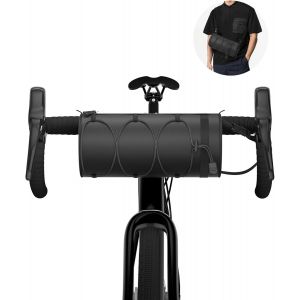 Sept-Sac De Guidon De Vélo, 2.5l Sacoche Guidon Vélo, Étanche Sac Avant De Vélo Avec Bandoulière Amovible, Multifonctionne Sacoche Pour Cadre De Vélo Pour Vélo De Route Vtt Accessoires De Cyclisme - Neuf