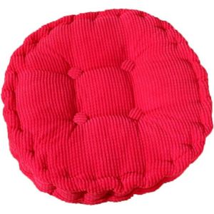Coussin De Chaise, Rembourrage &Eacute;pais, Matelass&eacute;, Rond, Pour Int&eacute;rieur Et Ext&eacute;rieur - Neuf
