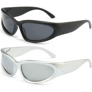 Lunette De Soleil Polarisée Sport Pour Homme Femme, Lunette Polarisante Peche Lunettes De Sport Pour Vélo Cyclisme Ski Course Conduite Golf Uv400 - Neuf