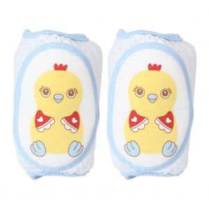 Genouillere Reglable Et Respirante Pour Bebe, Coussin De Protection Pour Les Genoux, Taille Unique, Jaune - Neuf