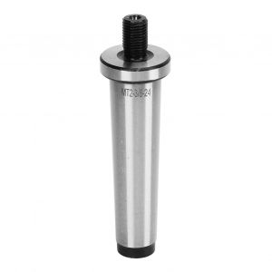 XYONG Adaptateur MT2 pour mandrin de percage filete 3/8 po 24, tige 2MT, cone Morse trempe - Neuf