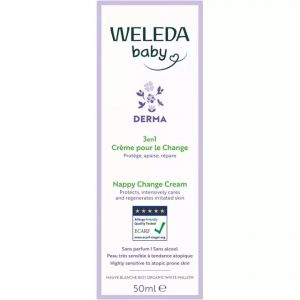 Weleda B&eacute;b&eacute; Derma Cr&egrave;me Pour Le Change 3en1 50 Ml - Neuf