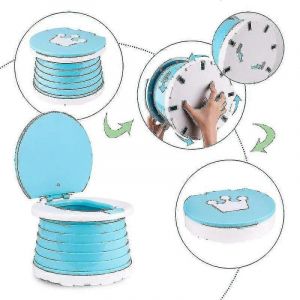 Toilette Pliante Pour Enfants Siège De Toilette Pliant Portable Garçons/Filles » - Neuf