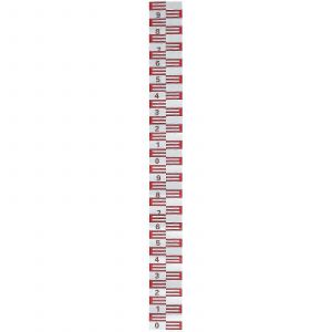 Jauge de niveau d'eau autocollant Indicateur de niveau d'eau autocollant Outil de mesure de niveau d'eau r&eacute;fl&eacute;chissant - Neuf